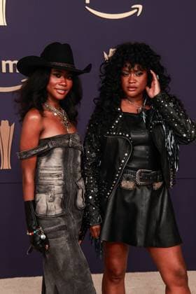 May 15, 2024, Frisco, Tx, USA: O.N.E. the Duo - Prana Supreme, Tekitha attend the 59th Academy of Country Music Awards at Omni Frisco Hotel at The Star on May 16, 2024 in Frisco, Texas. Frisco USA - ZUMAs181 20240515_zea_s181_113 Copyright: xOzziexBx