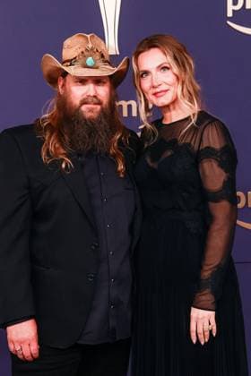 May 16, 2024, Frisco, Tx, USA: Chris Stapleton, Morgane Stapleton attends the 59th Academy of Country Music Awards at Omni Frisco Hotel at The Star on May 16, 2024 in Frisco, Texas. Frisco USA - ZUMAs181 20240516_zea_s181_384 Copyright: xOzziexBx