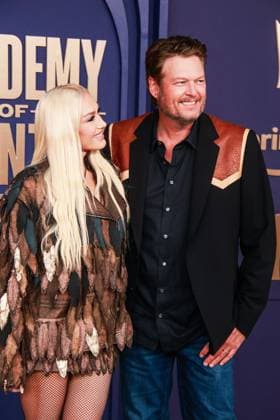 May 16, 2024, Frisco, Tx, USA: Blake Shelton, Gwen Stefani attend the 59th Academy of Country Music Awards at Omni Frisco Hotel at The Star on May 16, 2024 in Frisco, Texas. Frisco USA - ZUMAs181 20240516_zea_s181_318 Copyright: xOzziexBx