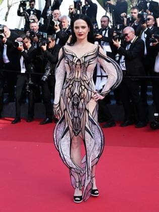 Cannes, France: Cannes, 77th Cannes Film Festival 2024, Fourth Evening - red carpet of the film Kinds of Kindness - In the photo: Eva Green Cannes France  - ZUMAp169 20240517_zea_p169_781 Copyright: xSimonexComix