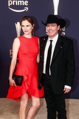 May 16, 2024, Frisco, Tx, USA: Jessica Craig, Clay Walker attend the 59th Academy of Country Music Awards at Omni Frisco Hotel at The Star on May 16, 2024 in Frisco, Texas. Frisco USA - ZUMAs181 20240516_zea_s181_259 Copyright: xOzziexBx