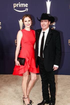 May 16, 2024, Frisco, Tx, USA: Jessica Craig, Clay Walker attend the 59th Academy of Country Music Awards at Omni Frisco Hotel at The Star on May 16, 2024 in Frisco, Texas. Frisco USA - ZUMAs181 20240516_zea_s181_260 Copyright: xOzziexBx