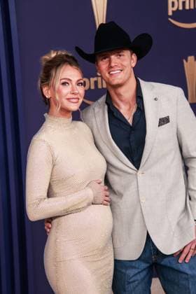 May 16, 2024, Frisco, Tx, USA: Parker McCollum, Hallie Ray Light McCollum attend the 59th Academy of Country Music Awards at Omni Frisco Hotel at The Star on May 16, 2024 in Frisco, Texas. Frisco USA - ZUMAs181 20240516_zea_s181_250 Copyright: xOzziexBx