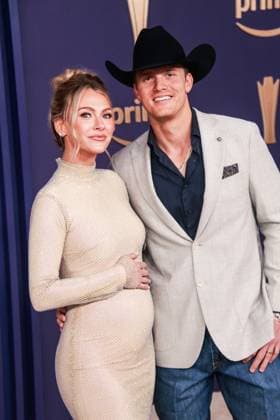 May 16, 2024, Frisco, Tx, USA: Parker McCollum, Hallie Ray Light McCollum attend the 59th Academy of Country Music Awards at Omni Frisco Hotel at The Star on May 16, 2024 in Frisco, Texas. Frisco USA - ZUMAs181 20240516_zea_s181_249 Copyright: xOzziexBx