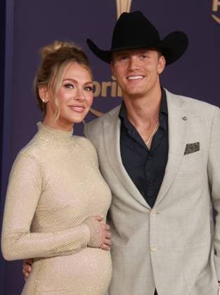 May 16, 2024, Frisco, Tx, USA: Parker McCollum, Hallie Ray Light McCollum attend the 59th Academy of Country Music Awards at Omni Frisco Hotel at The Star on May 16, 2024 in Frisco, Texas. Frisco USA - ZUMAs181 20240516_zea_s181_251 Copyright: xOzziexBx