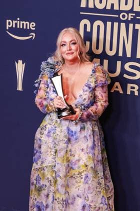 May 16, 2024, Frisco, Tx, USA: Jessie Jo Dillon, winner of the Songwriter of the Year award, poses in the press room during the 59th Academy of Country Music Awards at The Ford Center at The Star on May 16, 2024 in Frisco, Texas. Frisco USA - ZUMAs181 20240516_zea_s181_450 Copyright: xOzziexBx