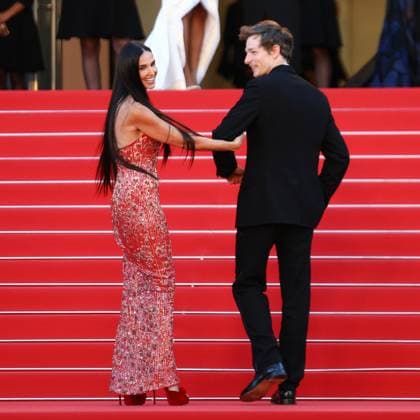 May 17, 2024, Cannes, Cote D azur, France: MIKE FAIST and DEMI MOORE attend the Kinds of Kindness Premiere screening at the 77th Annual Cannes Film Festival at Palais des Festivals in Cannes, France Cannes France - ZUMAc179 20240517_zep_c179_130 Copyright: xMickaelxChavetx