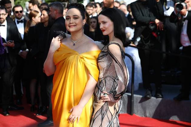 May 17, 2024, Cannes, Cote D azur, France: LILY GLADSTONE and EVA GREEN attend the Kinds of Kindness Premiere screening at the 77th Annual Cannes Film Festival at Palais des Festivals in Cannes, France Cannes France - ZUMAc179 20240517_zep_c179_126 Copyright: xMickaelxChavetx