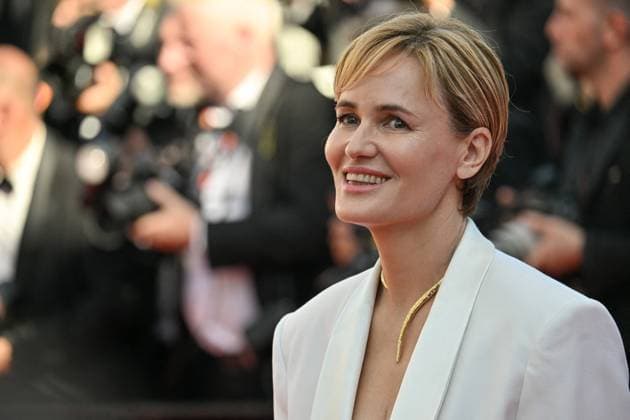 Cannes 2024 Premiere Kinds Of Kindness Judith Godreche attending the premiere of the movie Kinds Of Kindness during the 77th Cannes Film Festival in Cannes, France on May 17, 2024. Photo by Julien Reynaud APS-Medias ABACAPRESS.COM Cannes France  Copyright: xReynaudxJulien APS-Medias ABACAx