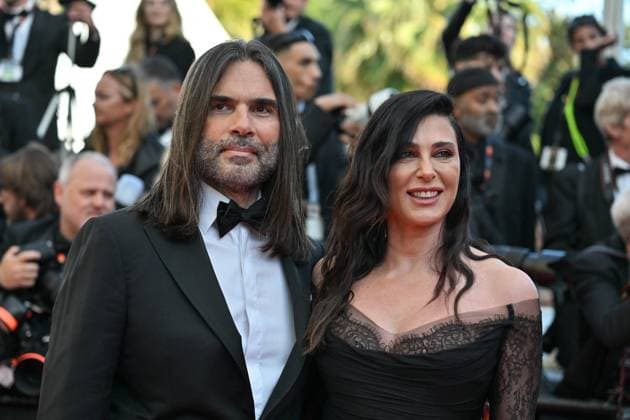 Cannes 2024 Premiere Kinds Of Kindness Khaled Mouzanar, Nadine Labaki attending the premiere of the movie Kinds Of Kindness during the 77th Cannes Film Festival in Cannes, France on May 17, 2024. Photo by Julien Reynaud APS-Medias ABACAPRESS.COM Cannes France  Copyright: xReynaudxJulien APS-Medias ABACAx