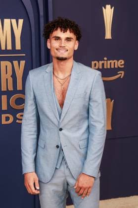 May 15, 2024, Frisco, Tx, USA: Adrien Nunez attends the 59th Academy of Country Music Awards at Omni Frisco Hotel at The Star on May 16, 2024 in Frisco, Texas. Frisco USA - ZUMAs181 20240515_zea_s181_148 Copyright: xOzziexBx