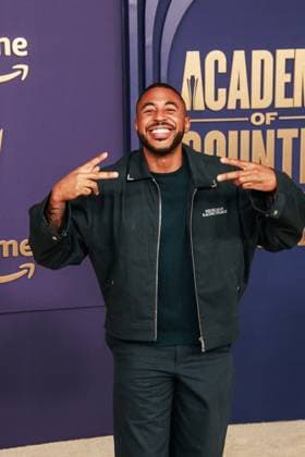 May 15, 2024, Frisco, Tx, USA: Blaise Ffrench attends the 59th Academy of Country Music Awards at Omni Frisco Hotel at The Star on May 16, 2024 in Frisco, Texas. Frisco USA - ZUMAs181 20240515_zea_s181_167 Copyright: xOzziexBx