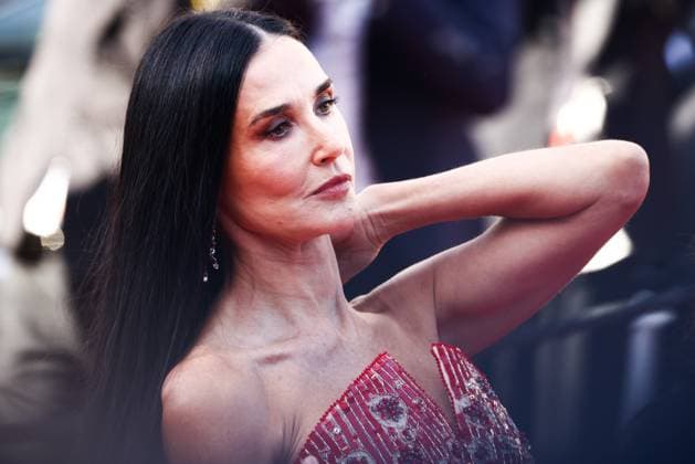 May 17, 2024, Cannes, France: Actress Demi Moore attends the Kinds Of Kindness Red Carpet at the 77th annual Cannes Film Festival at Palais des Festivals on May 17, 2024 in Cannes, France. Cannes France - ZUMAz156 20240517_zip_z156_002 Copyright: xBeataxZawrzelx