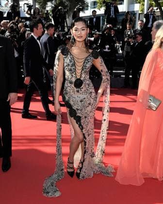 Cannes, France: Cannes, 77th Cannes Film Festival 2024, Red carpet film Kinds of Kindness In the photo: Lucy Cannes France  - ZUMAp169 20240517_zea_p169_903 Copyright: xAlbertoxTerenghix