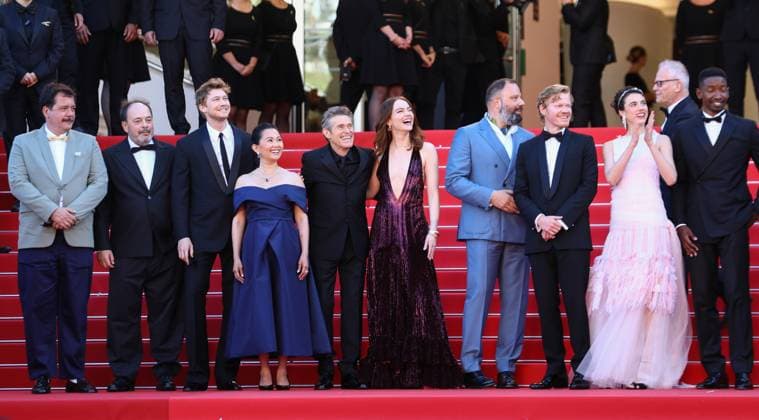 May 17, 2024, Cannes, Cote D azur, France: Joe Alwyn, Hong Chau, Willem Dafoe, Emma Stone, Yorgos Lanthimos, Jesse Plemons, Margaret Qualley, Mamoudou Athie, Hunter Schafer, Ed Guiney, Kasia Malipan attend the Kinds of Kindness Premiere screening at the 77th Annual Cannes Film Festival at Palais des Festivals in Cannes, France Cannes France - ZUMAc179 20240517_zep_c179_149 Copyright: xMickaelxChavetx