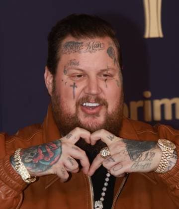 May 16, 2024, Frisco, Tx, USA: Jelly Roll attends the 59th Academy of Country Music Awards at Omni Frisco Hotel at The Star on May 16, 2024 in Frisco, Texas. Frisco USA - ZUMAs181 20240516_zea_s181_202 Copyright: xOzziexBx