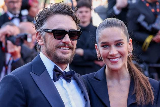 Cannes - Kinds Of Kindness Red Carpet James Franco and Izabel Pakzad attend the Kinds Of Kindness Red Carpet at the 77th annual Cannes Film Festival at Palais des Festivals on May 17, 2024 in Cannes, France. Photo by ShootPix ABACAPRESS.COM Cannes France  Copyright: xShootpix ABACAx