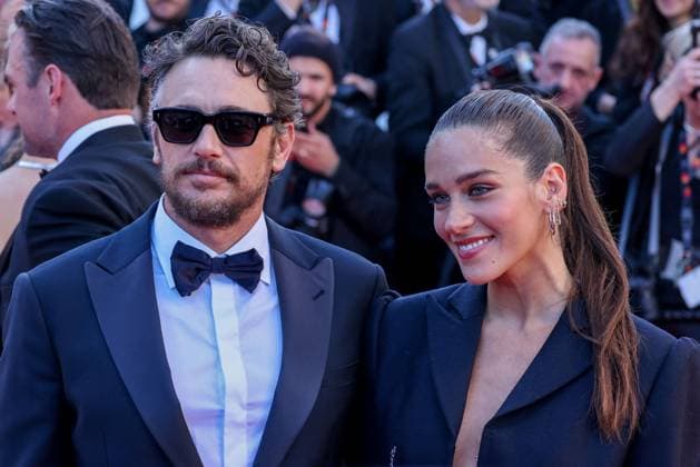 Cannes - Kinds Of Kindness Red Carpet James Franco and Izabel Pakzad attend the Kinds Of Kindness Red Carpet at the 77th annual Cannes Film Festival at Palais des Festivals on May 17, 2024 in Cannes, France. Photo by ShootPix ABACAPRESS.COM Cannes France  Copyright: xShootpix ABACAx