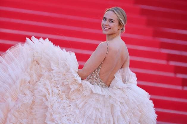 Entertainment Bilder des Tages Cannes - Kinds Of Kindness Red Carpet Kimberley Garner attends the Kinds Of Kindness Red Carpet at the 77th annual Cannes Film Festival at Palais des Festivals on May 17, 2024 in Cannes, France. Photo by ShootPix ABACAPRESS.COM Cannes France  Copyright: xShootpix ABACAx