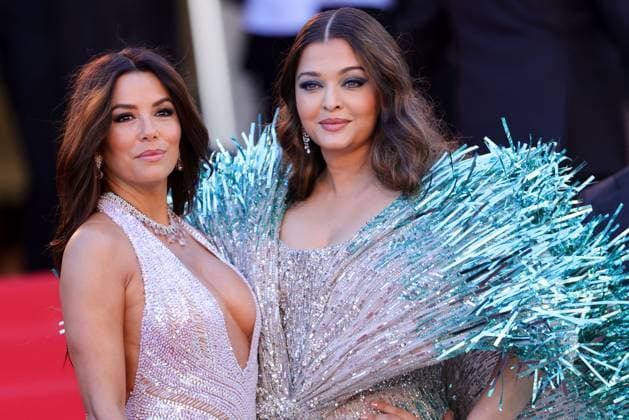 Cannes - Kinds Of Kindness Red Carpet Eva Longoria, Aishwarya Rai Bachchan attends the Kinds Of Kindness Red Carpet at the 77th annual Cannes Film Festival at Palais des Festivals on May 17, 2024 in Cannes, France. Photo by ShootPix ABACAPRESS.COM Cannes France  Copyright: xShootpix ABACAx
