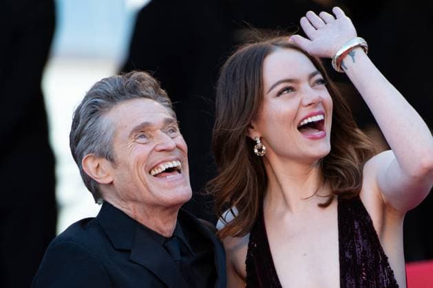 Cannes Kinds Of Kindness Premiere Willem Dafoe and Emma Stone attending the Kinds Of Kindness Premiere as part of the 77th Cannes International Film Festival in Cannes, France on May 17, 2024. Photo by Aurore Marechal ABACAPRESS.COM Cannes France  Copyright: xMarechalxAurore ABACAx