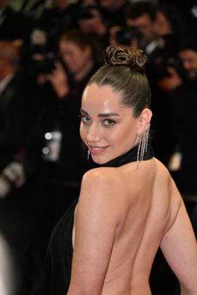 Cannes,77th Cannes Film Festival 2024 - Fourth Evening - red carpet of the film Oh Canada Cannes,77th Cannes Film Festival 2024 - Fourth Evening - red carpet of the film Oh Canada pictured: Ozge Ozacar Cannes France  Copyright: xIPA ABACAx