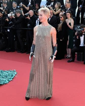 Cannes, 77th Cannes Film Festival 2024, day 4 - Red carpet film Kinds of Kindness Cannes, 77th Cannes Film Festival 2024, Red carpet film Kinds of Kindness In the photo: Bebe Vio Cannes France  Copyright: xIPA ABACAx