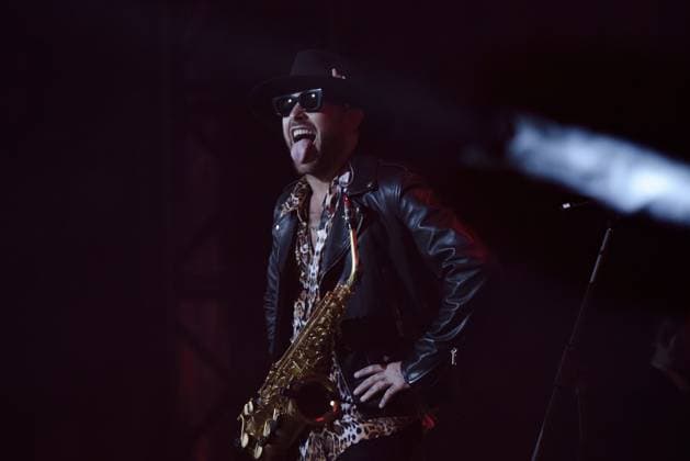 Entertainment Themen der Woche KW20 Music Concert - Jimmy Sax The saxophonist Jimmy Sax performing live in concert Rome Palazzo dello Sport Italy Copyright: xRobertoxBettacchix xLiveMediax LPM_1356720