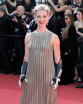 Cannes, 77th Cannes Film Festival 2024, day 4 - Red carpet film Kinds of Kindness Cannes, 77th Cannes Film Festival 2024, Red carpet film Kinds of Kindness In the photo: Bebe Vio Cannes France  Copyright: xIPA ABACAx