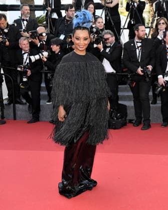 Cannes, 77th Cannes Film Festival 2024, day 4 - Red carpet film Kinds of Kindness Cannes, 77th Cannes Film Festival 2024, Red carpet film Kinds of Kindness In the photo: Rungano Nyoni Cannes France  Copyright: xIPA ABACAx