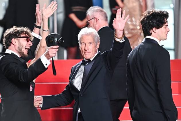 News - Oh, Canada Red Carpet - The 77th Annual Cannes Film Festival Richard Gere attends the Oh, Canada Red Carpet at the 77th annual Cannes Film Festival at Palais des Festivals on May 17, 2024 in Cannes, France. Cannes Palais des Festival France Copyright: xStefanosxKyriazisx xLiveMediax LPN_1356761