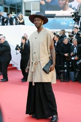 Kinds of Kindness premiere in Cannes CANNES, FRANCE - MAY 17: President of the Camera d™Or Jury, Baloji at Kinds of Kindness premiere at the 77th annual Cannes Film Festival at Palais des Festivals on May 17, 2024 in Cannes, France. CAP GOL GOL Cannes Provence-Alpes-CÃ te d Azur France Copyright: xRickxGold CapitalxPicturesx