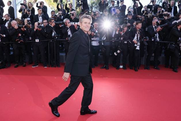 Cannes Kinds Of Kindness Screening DB Wiilem Dafoe attending the Kinds Of Kindness Red Carpet at the 77th annual Cannes Film Festival at Palais des Festivals on May 17, 2024 in Cannes, France. Photo by David Boyer ABACAPRESS.COM Cannes France  Copyright: xBoyerxDavid ABACAx