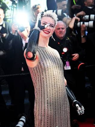Bilder des Jahres 2024, Entertainment 05 Mai Cannes, 77th Cannes Film Festival 2024, Fourth Evening - red carpet of the film Kinds of Kindness - In the photo: Bebe Vio  Copyright: xSimonexComix xipa-agency.netx xPoolxPhotoxEventsx03x IPA_Agency_IPA46196937