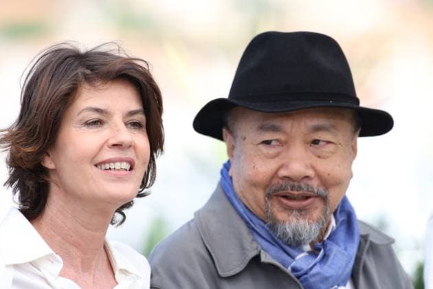 Rendez-vous avec Pol Pot (Meeting with Pol Pot) photocall in Cannes CANNES, FRANCE - MAY 17: Irene Jacob and Rithy Panh attend Rendez-vous avec Pol Pot (Meeting with Pol Pot) photocall at the 77th annual Cannes Film Festival at Palais des Festivals on May 17, 2024 in Cannes, France. CAP GOL GOL Cannes Provence-Alpes-C™te d Azur France Copyright: xRickxGold CapitalxPicturesx