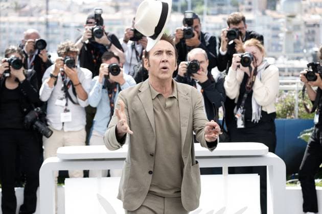 Annual Cannes Film Festival - The Surfer photocall - Cannes DN Nicolas Cage attends the The Surfer photocall at the 77th annual Cannes Film Festival at Palais des Festivals on May 17, 2024 in Cannes, France. Photo by David NIVIERE ABACAPRESS.COM CANNES France  Copyright: xNivierexDavid ABACAPRESS.COMx
