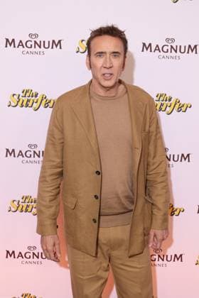 Cannes - The Surfer Party Nicolas Cage attending The Surfer Party held at the Plage Magnum at the 77th annual Cannes Film Festival at Majestic Hotel on May 17, 2024 in Cannes, France. Photo by Jerome DominÃ ABACAPRESS.COM  Copyright: xDominexJerome ABACAx