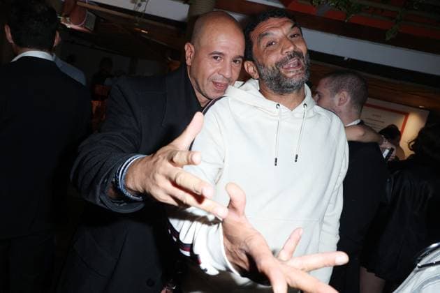 Cannes - The Nespresso x Vanity Fair x Instagram Party Cut Killer and Ramzy Bedia attending the Nespresso x Vanity Fair x Instagram Party at the Plage Nespresso at the 77th annual Cannes Film Festival on May 17, 2024 in Cannes, France. Photo by Jerome DominÃ ABACAPRESS.COM  Copyright: xDominexJerome ABACAx