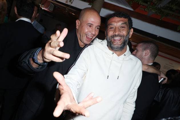 Cannes - The Nespresso x Vanity Fair x Instagram Party Cut Killer and Ramzy Bedia attending the Nespresso x Vanity Fair x Instagram Party at the Plage Nespresso at the 77th annual Cannes Film Festival on May 17, 2024 in Cannes, France. Photo by Jerome DominÃ ABACAPRESS.COM  Copyright: xDominexJerome ABACAx