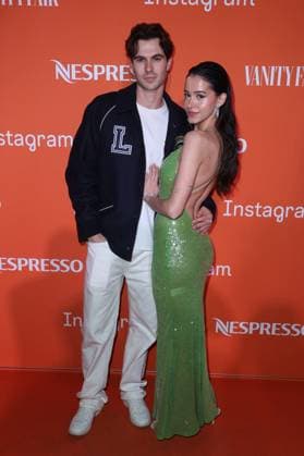 Cannes - The Nespresso x Vanity Fair x Instagram Party Scott Morton and Lea Elui attending the Nespresso x Vanity Fair x Instagram Party at the Plage Nespresso at the 77th annual Cannes Film Festival on May 17, 2024 in Cannes, France. Photo by Jerome DominÃ ABACAPRESS.COM  Copyright: xDominexJerome ABACAx