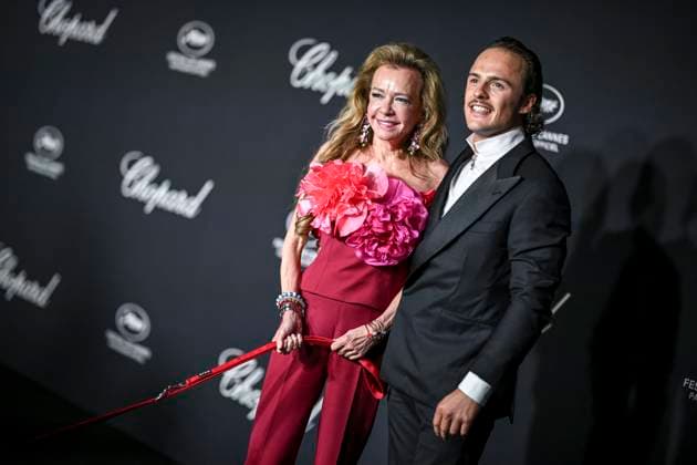 B Photocall du diner TrophÃ e Chopard au Carlton Beach lors du 77eme Festival International du Film de Cannes Caroline Scheufele, Thomas Johansen Photocall du diner TrophÃ e Chopard au Carlton Beach lors du 77eme Festival International du Film de Cannes Le 17 mai 2024 Olivier Borde Bestimage Photocall of the dinner Chopard Trophy during the 77th annual Cannes Film Festival at Carlton Beach On May 17th 2024 Cannes France  Copyright: xOLIVIERxBORDEx xBESTIMAGExOLIVIERxBORDEx xBESTIMAGEx
