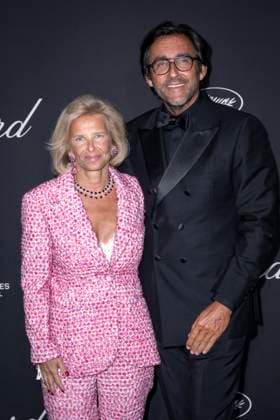 B Photocall du diner TrophÃ e Chopard au Carlton Beach lors du 77eme Festival International du Film de Cannes Iris Knobloch, Francois BrÃ avoine Photocall du diner TrophÃ e Chopard au Carlton Beach lors du 77eme Festival International du Film de Cannes Le 17 mai 2024 Olivier Borde Bestimage Photocall of the dinner Chopard Trophy during the 77th annual Cannes Film Festival at Carlton Beach On May 17th 2024 Cannes France  Copyright: xOLIVIERxBORDEx xBESTIMAGExOLIVIERxBORDEx xBESTIMAGEx