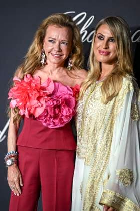 B Photocall du diner TrophÃ e Chopard au Carlton Beach lors du 77eme Festival International du Film de Cannes Caroline Scheufele, guest Photocall du diner TrophÃ e Chopard au Carlton Beach lors du 77eme Festival International du Film de Cannes Le 17 mai 2024 Olivier Borde Bestimage Photocall of the dinner Chopard Trophy during the 77th annual Cannes Film Festival at Carlton Beach On May 17th 2024 Cannes France  Copyright: xOLIVIERxBORDEx xBESTIMAGExOLIVIERxBORDEx xBESTIMAGEx
