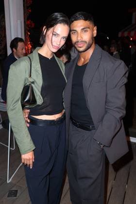 Cannes - The Nespresso x Vanity Fair x Instagram Party Kristel Van De Kamp and Nassim Lyes attending the Nespresso x Vanity Fair x Instagram Party at the Plage Nespresso at the 77th annual Cannes Film Festival on May 17, 2024 in Cannes, France. Photo by Jerome DominÃ ABACAPRESS.COM  Copyright: xDominexJerome ABACAx