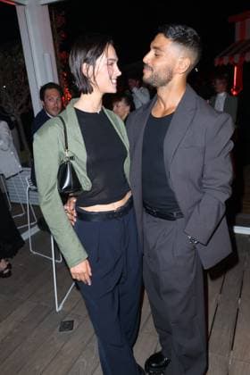 Cannes - The Nespresso x Vanity Fair x Instagram Party Kristel Van De Kamp and Nassim Lyes attending the Nespresso x Vanity Fair x Instagram Party at the Plage Nespresso at the 77th annual Cannes Film Festival on May 17, 2024 in Cannes, France. Photo by Jerome DominÃ ABACAPRESS.COM  Copyright: xDominexJerome ABACAx