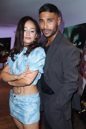 Cannes - The Nespresso x Vanity Fair x Instagram Party Lena Mahfouf and Nassim Lyes attending the Nespresso x Vanity Fair x Instagram Party at the Plage Nespresso at the 77th annual Cannes Film Festival on May 17, 2024 in Cannes, France. Photo by Jerome DominÃ ABACAPRESS.COM  Copyright: xDominexJerome ABACAx