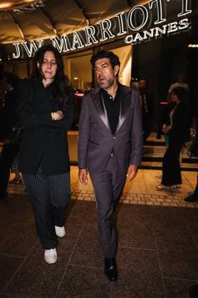 Cannes, Celebrity sightings at the Festival de Cannes. In the photo: Pierfrancesco Favino arrives at the JW Marriott Cannes hotel  Copyright: xAlessandroxBremecx xipa-agency.nx xx IPA_Agency_IPA46202662
