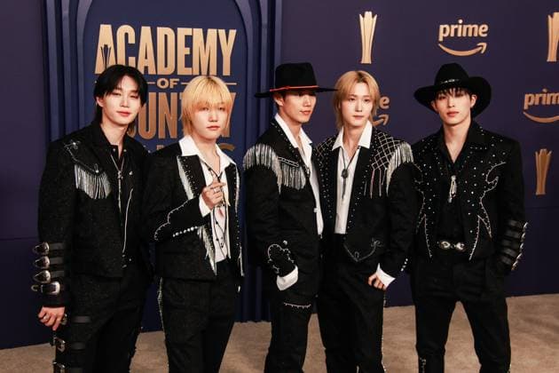 P1Harmony - Keeho, Theo, Jiung, Intak, Soul, Jongseob attend the 59th Academy of Country Music Awards at Omni Frisco Hotel at The Star on May 16, 2024 in Frisco, Texas. Photo: Ozzie B imageSPACE MediaPunch Copyright: ximageSPACEx