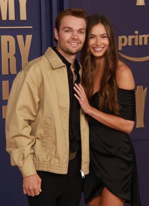 Conner Smith, Leah Thompson attend the 59th Academy of Country Music Awards at Omni Frisco Hotel at The Star on May 16, 2024 in Frisco, Texas. Photo: Ozzie B imageSPACE MediaPunch Copyright: ximageSPACEx