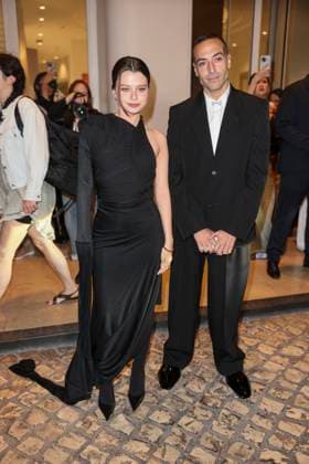 Cannes - Becky Armstrong Exits The Martinez Becky Armstrong, Mohammed Al Turki spotted at Hotel Martinez during the 77th Cannes Film Festival in Cannes, France on May 17, 2024. Photo by Marco Piovanotto ABACAPRESS.COM Cannes France  Copyright: xPiovanottoxMarco ABACAx